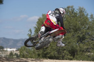 Honda's youth talent on the CRF150R