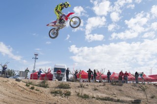 Honda's youth talent on the CRF150R