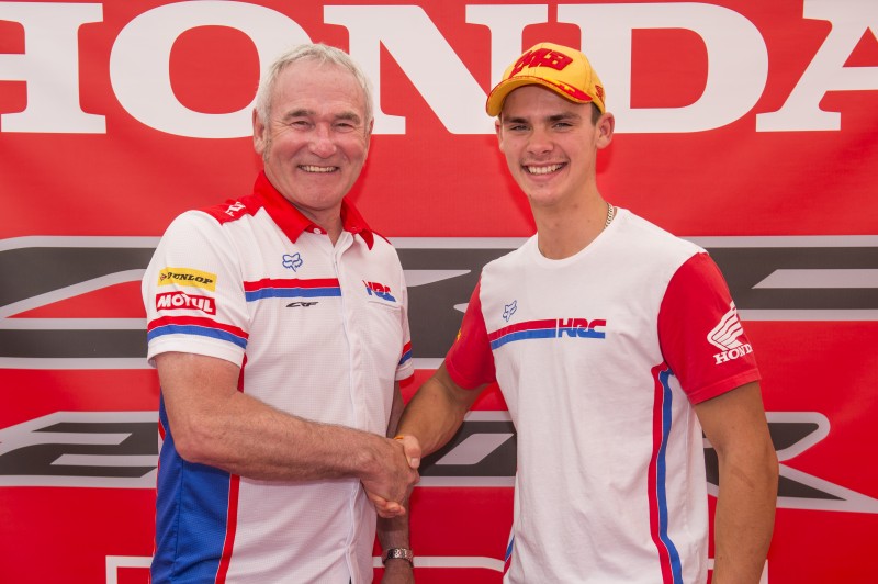 Gajser commits to Honda with multi-year HRC agreement