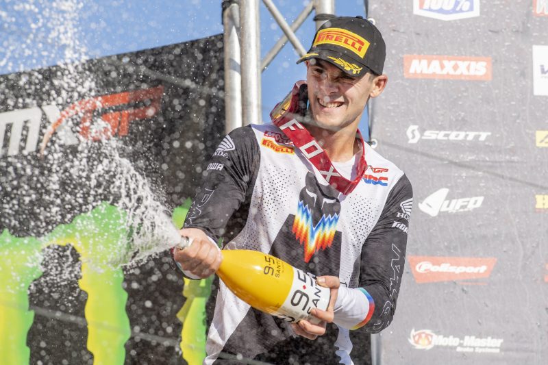 Podium performance from Gajser at MXGP of France