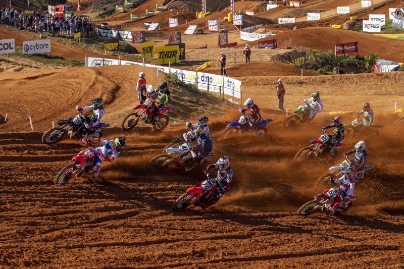 Gajser recovers to seventh as Evans battles hard in Portugal qualification
