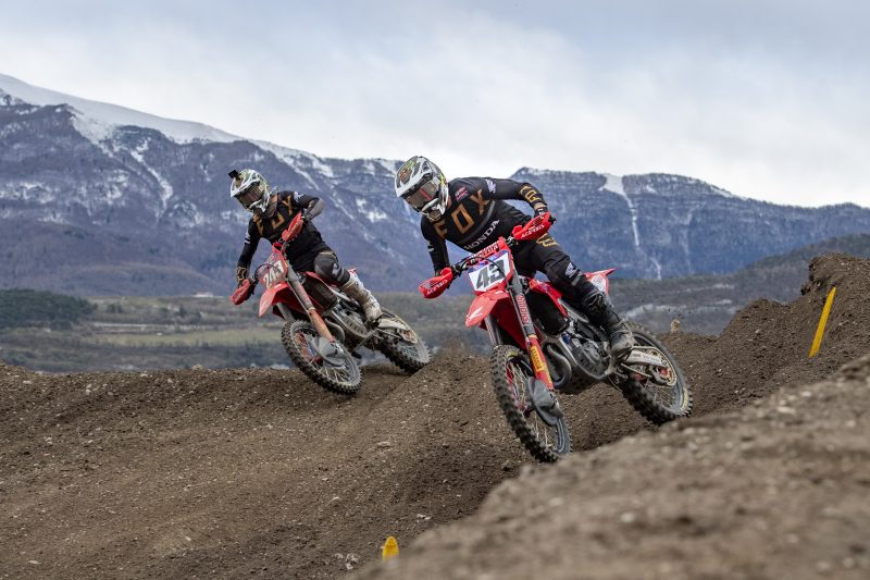 Gajser wins Trentino qualification, with Evans close behind in third
