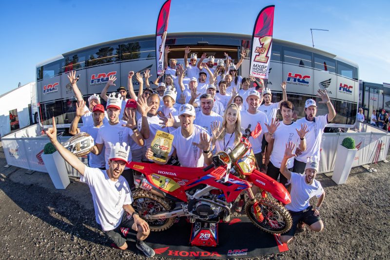 Tim Gajser becomes five-time World Motocross Champion!
