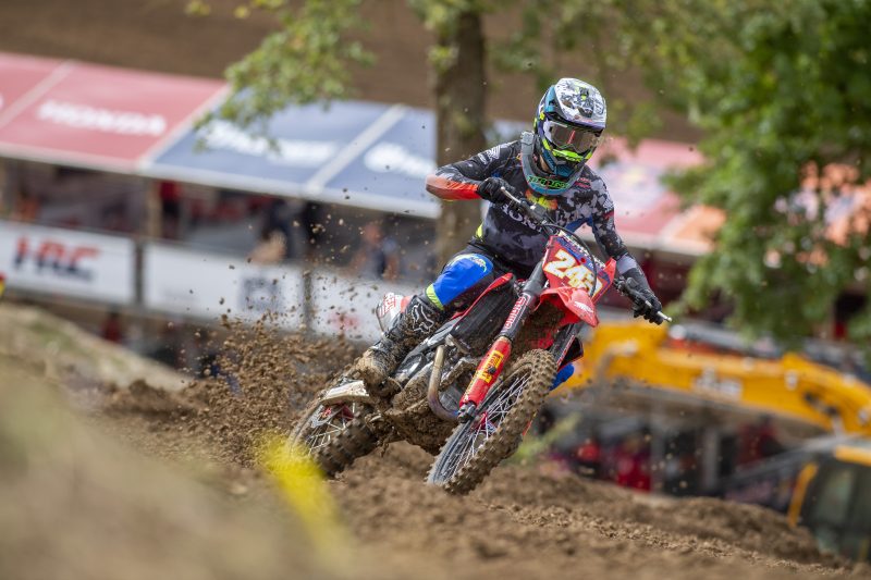 Gajser second in St Jean D’Angely as he looks for more victories