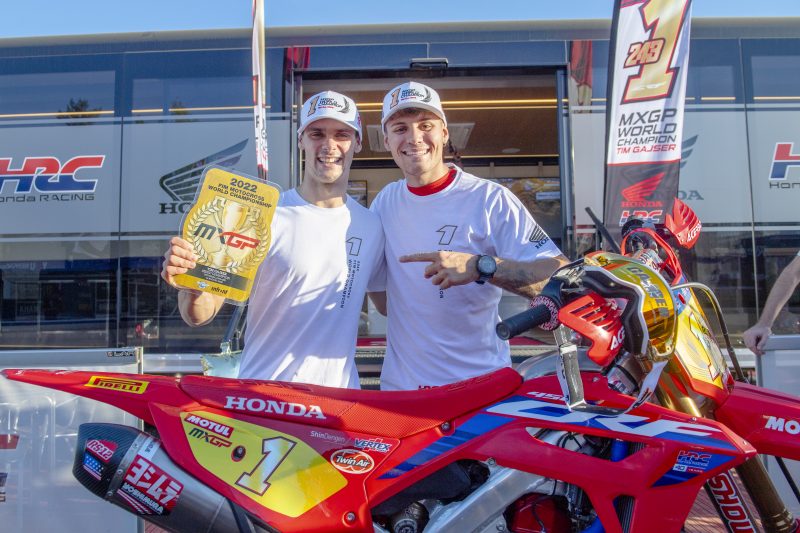 HRC Signs Contracts with Tim Gajser and Rubén Fernández